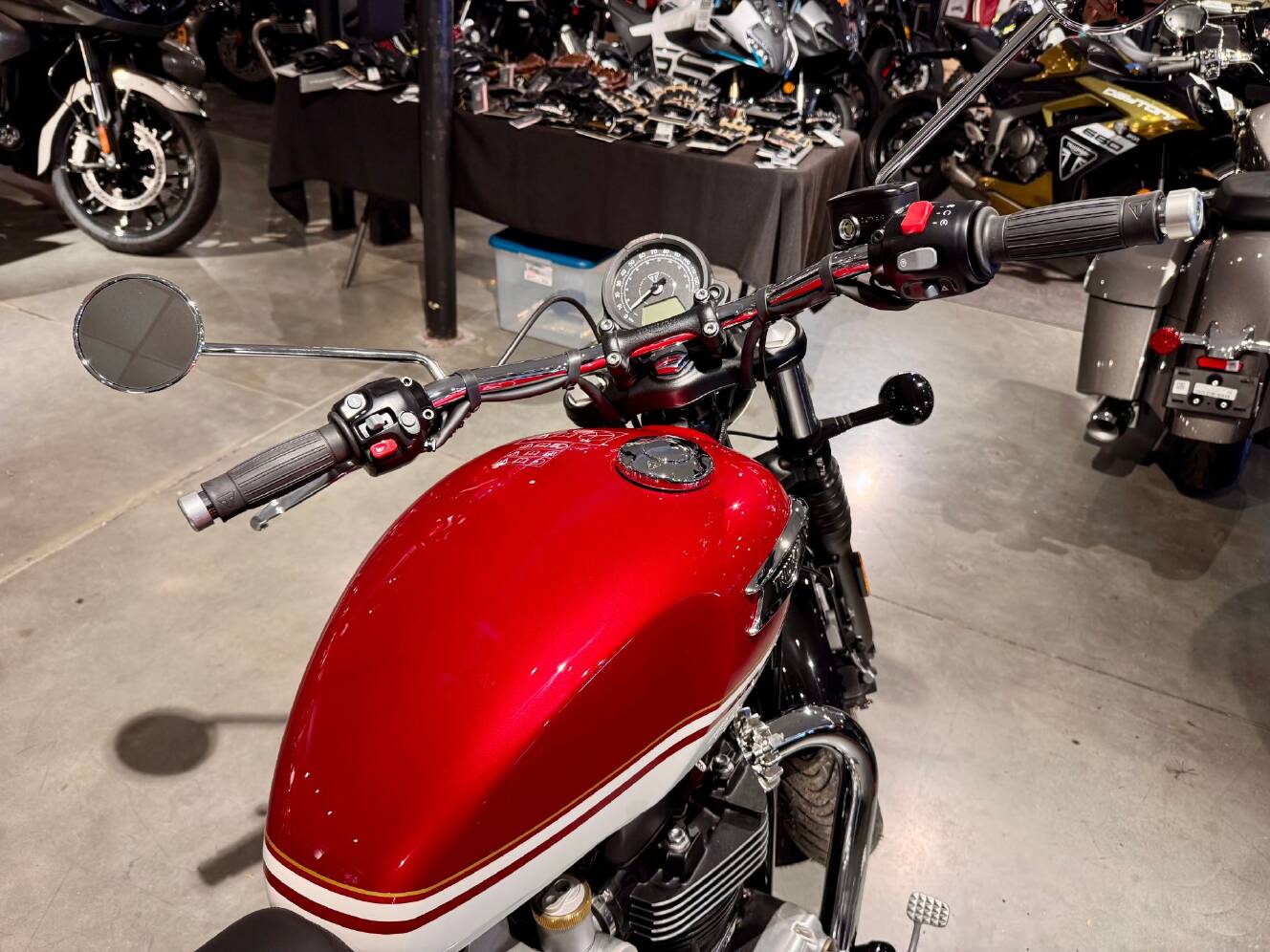 A photo of this 2026 Triumph Bonneville Speedmaster