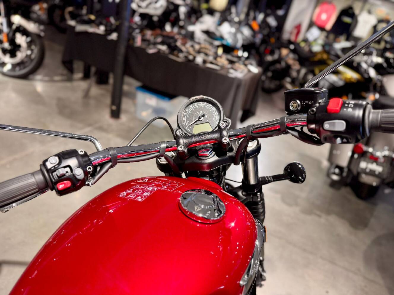 A photo of this 2026 Triumph Bonneville Speedmaster