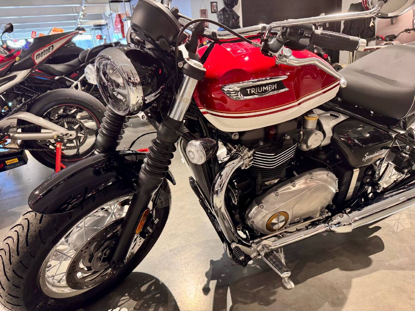 A photo of this 2026 Triumph Bonneville Speedmaster