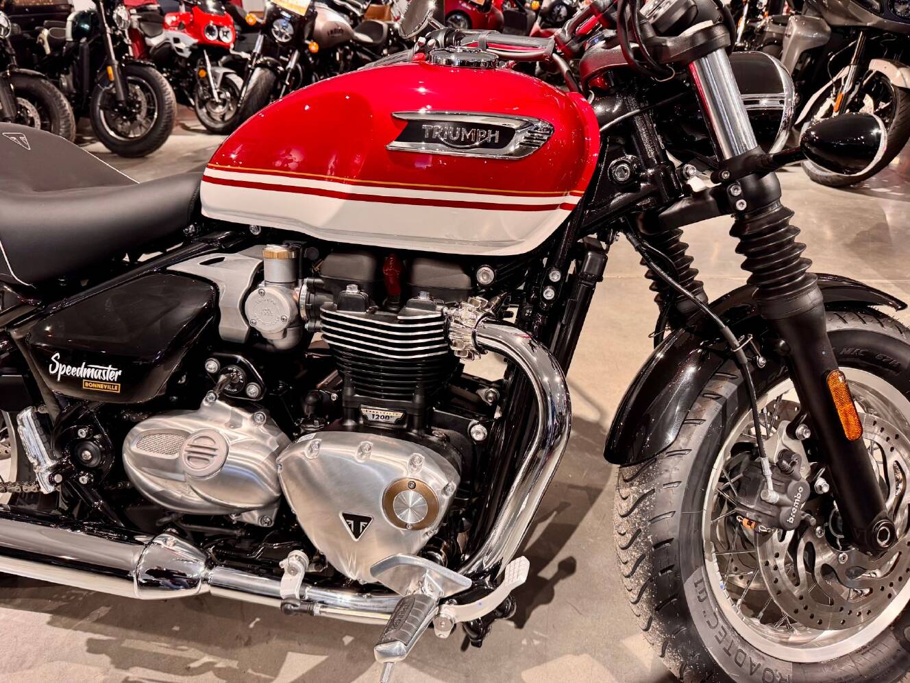 A photo of this 2026 Triumph Bonneville Speedmaster