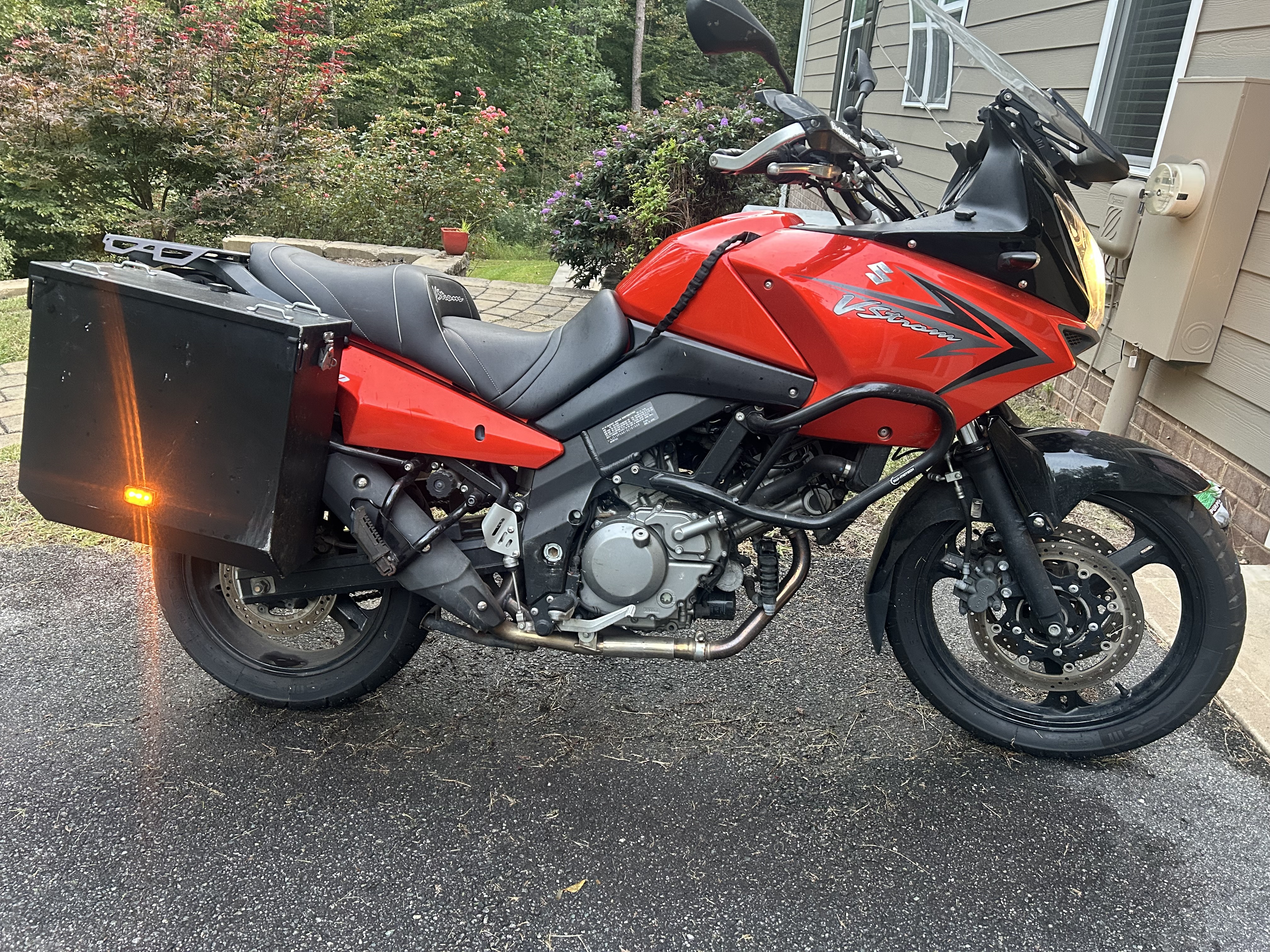 2009 Suzuki V STROM 650 Dual Sport motorcycle