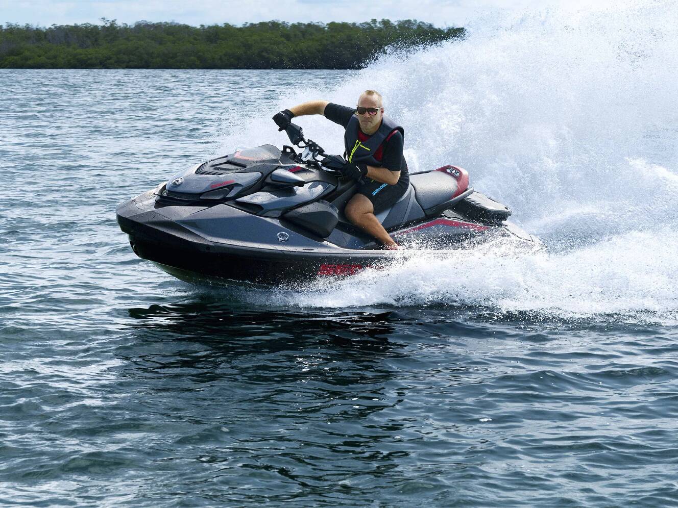 A photo of this 2026 Sea-Doo GTR-X 300 iBR Tech Package