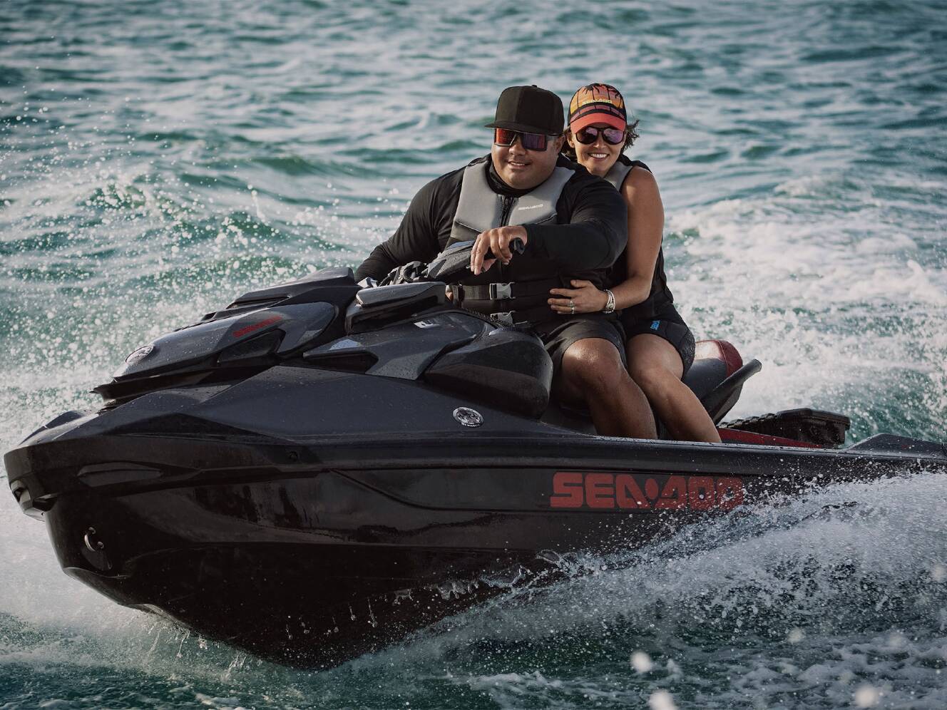 A photo of this 2026 Sea-Doo GTR-X 300 iBR Tech Package