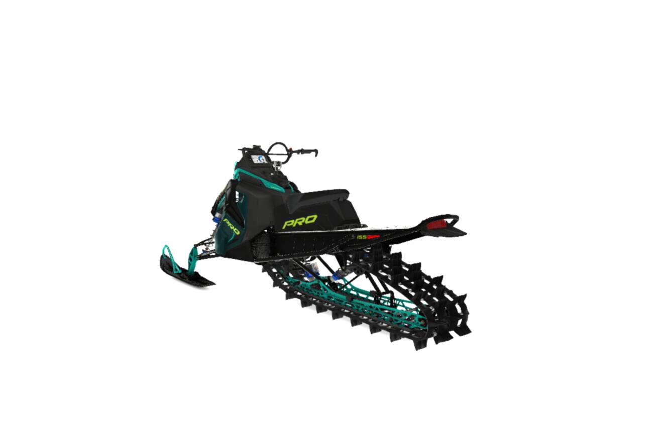 A photo of this 2025 Polaris 850 PRO RMK 155 SC