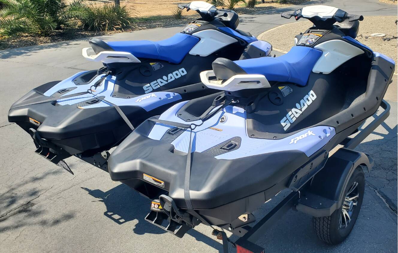 A photo of this 2026 Sea-Doo SPARK 3-UP ROTAX 900 ACE IBR & SOUND SYSTEM