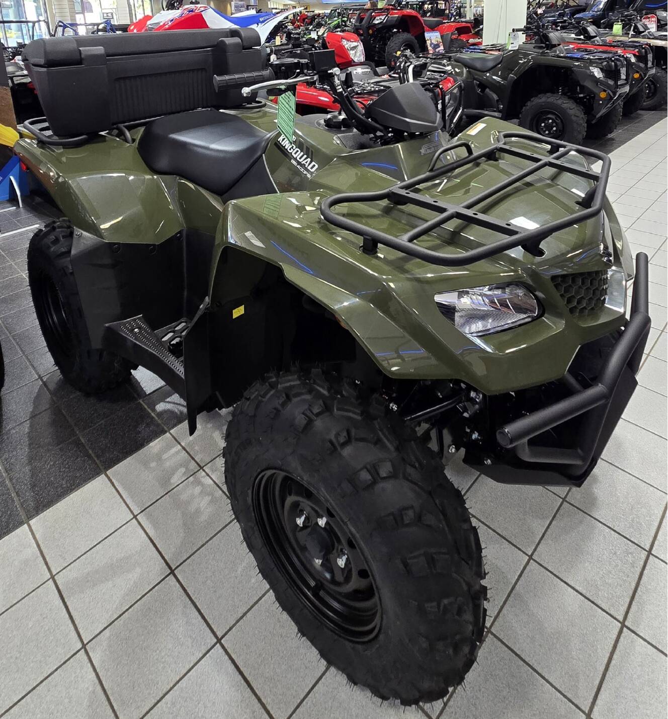 A photo of this 2026 Suzuki KingQuad 400FSi