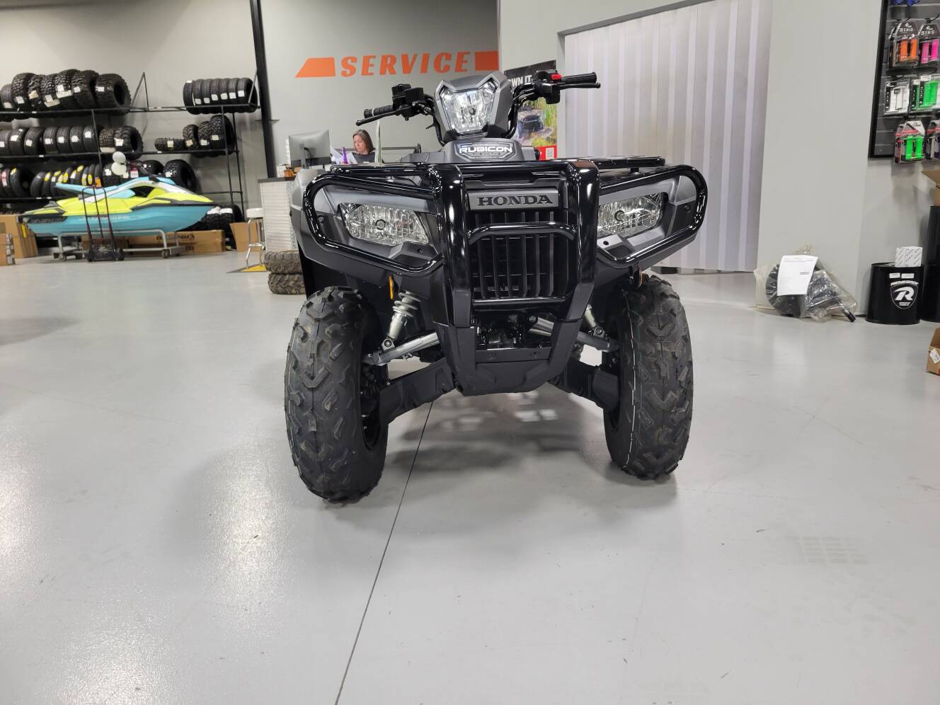 A photo of this 2027 Honda FourTrax Foreman Rubicon 4x4 Automatic DCT EPS Deluxe