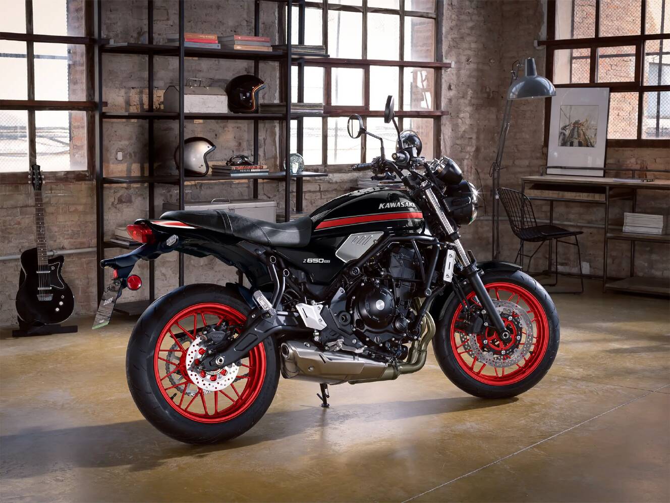 A photo of this 2026 Kawasaki Z650RS ABS