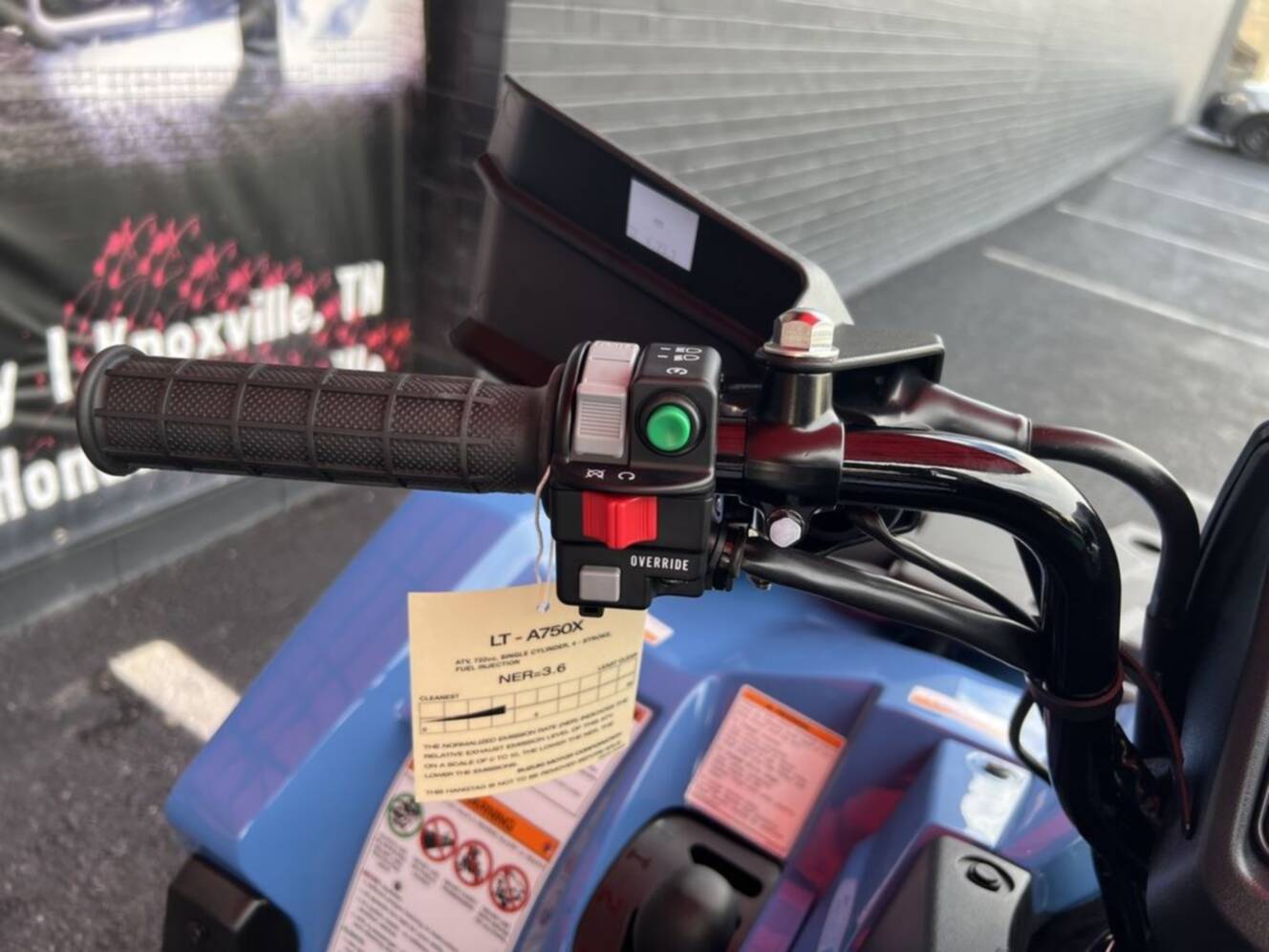 A photo of this 2026 Suzuki KingQuad 750AXi Power Steering SE