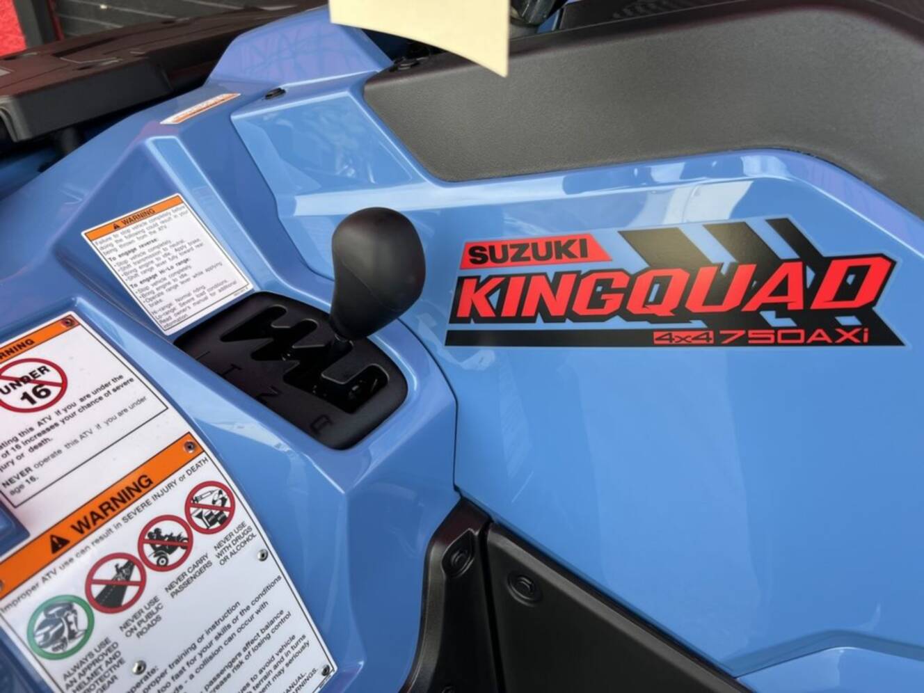 A photo of this 2026 Suzuki KingQuad 750AXi Power Steering SE