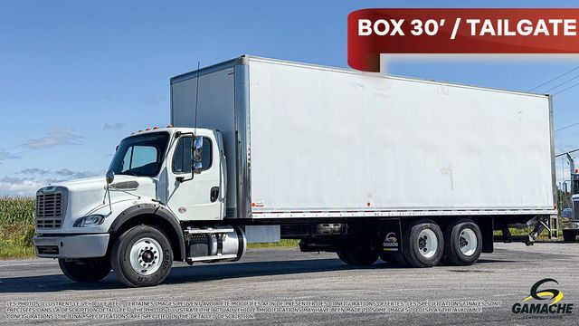 2020 FREIGHTLINER M2 112 TRUCK DRY BOX VAN WITH TAILGATE in Champlain, NY