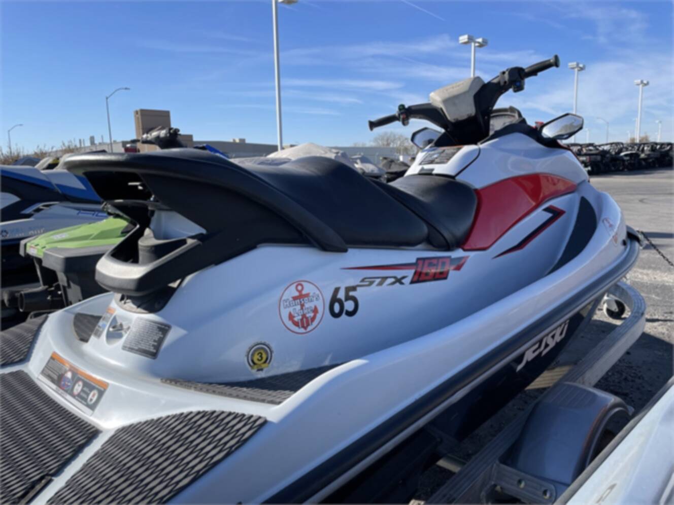 A photo of this 2021 Kawasaki Jet Ski STX 160 160