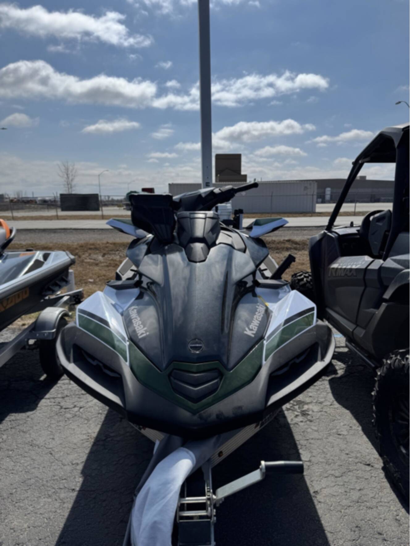 A photo of this 2025 Kawasaki ULTRA 160LX-S ANGLER