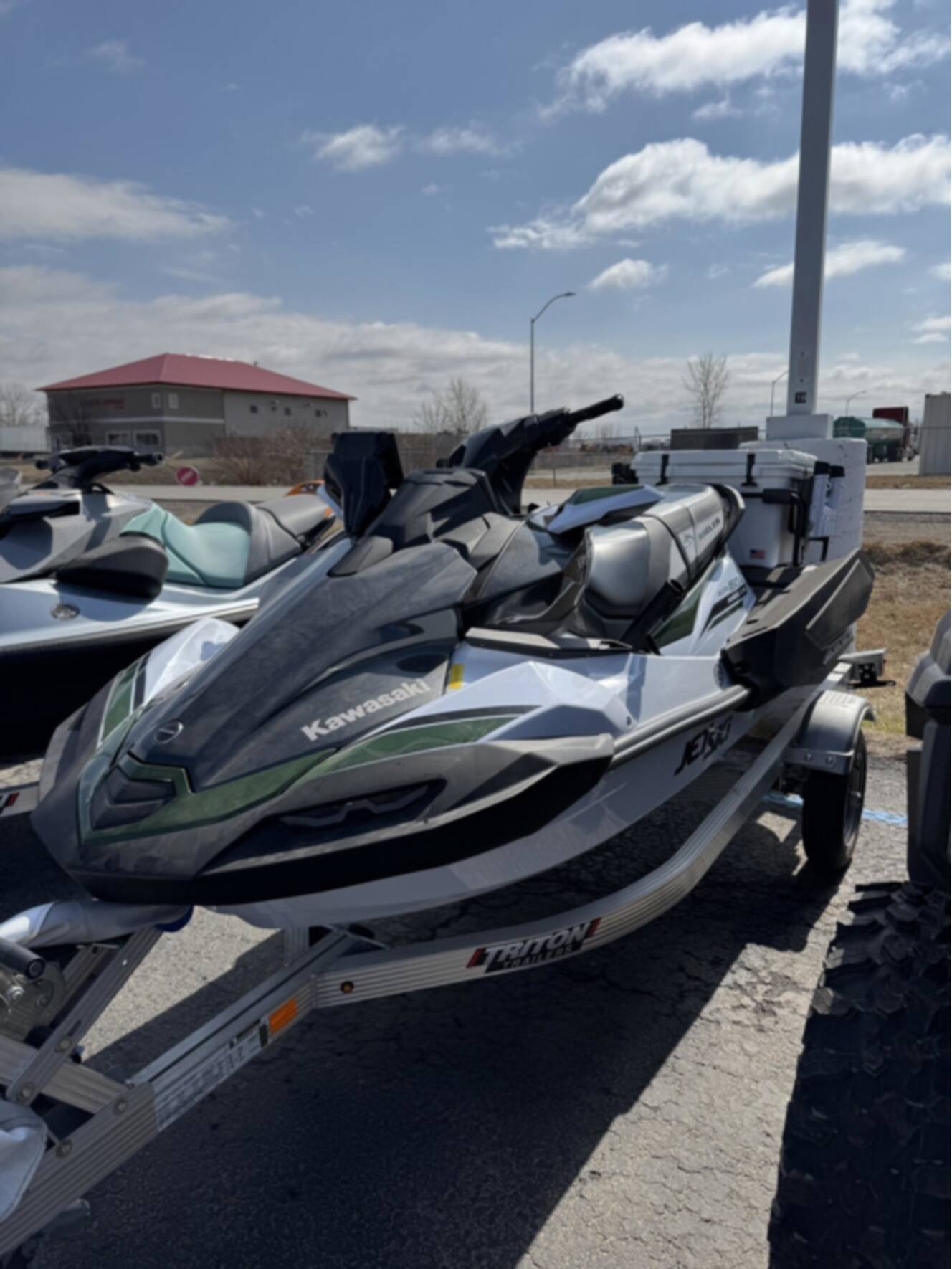 A photo of this 2025 Kawasaki ULTRA 160LX-S ANGLER