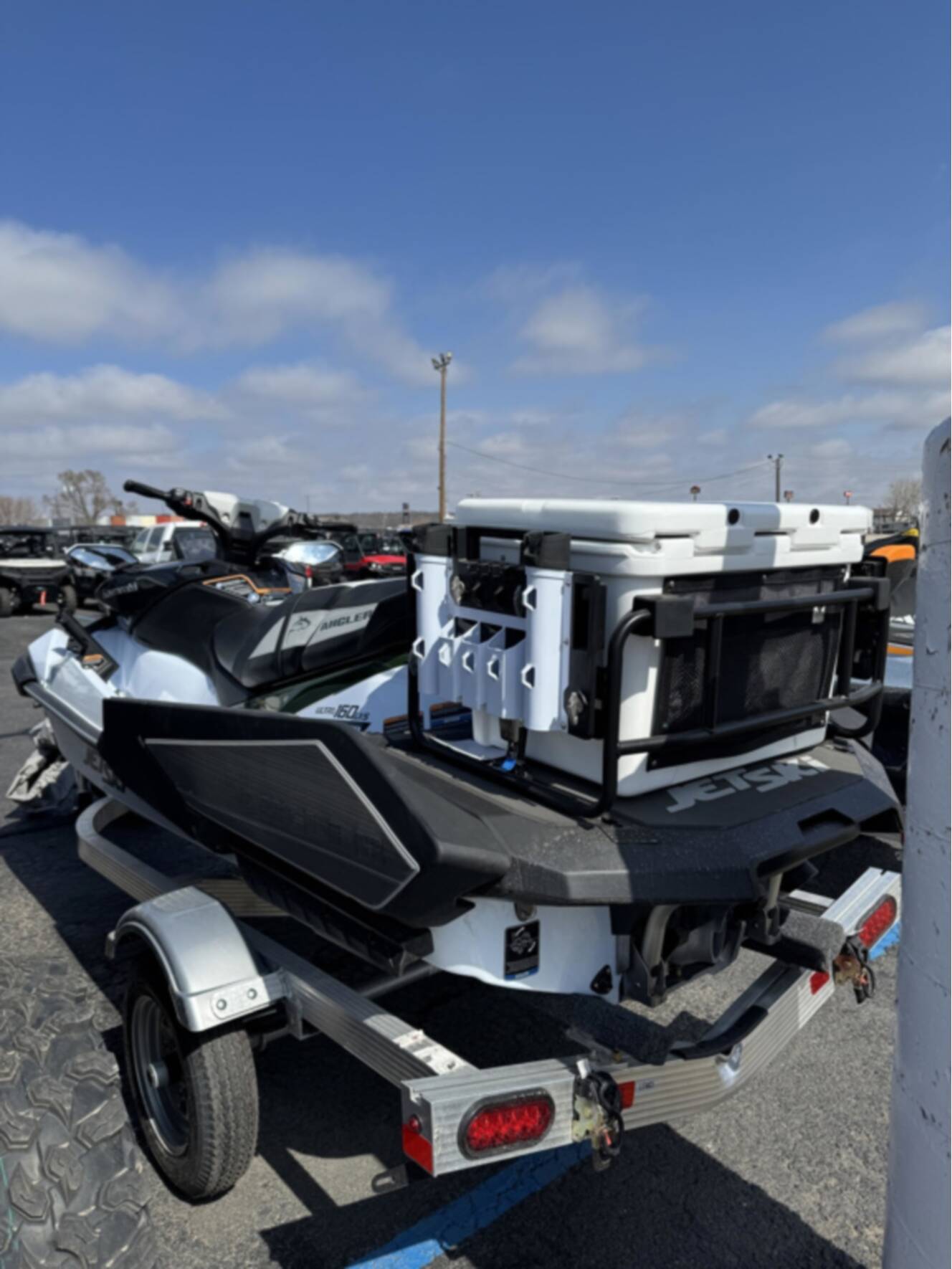 A photo of this 2025 Kawasaki ULTRA 160LX-S ANGLER