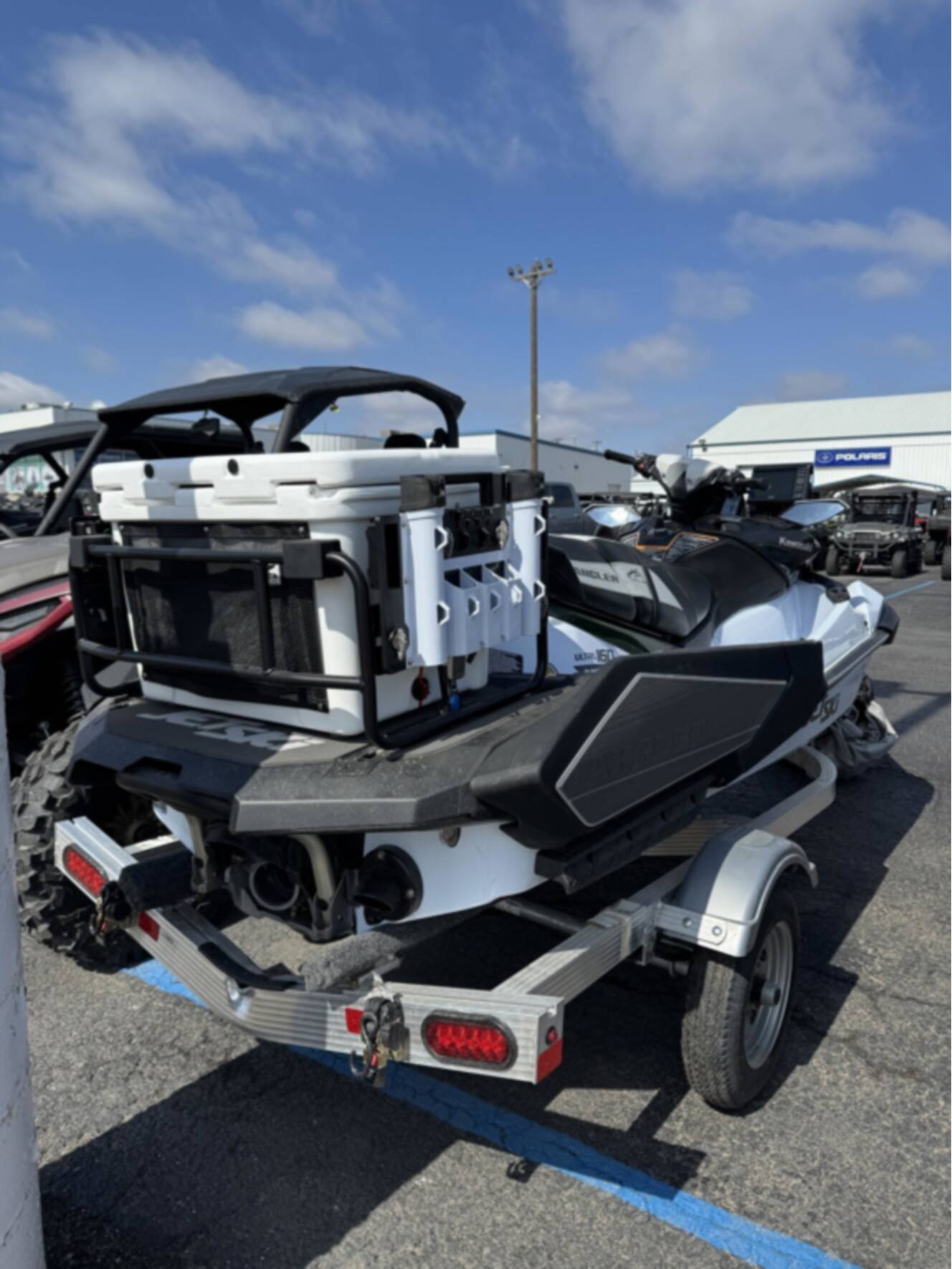 A photo of this 2025 Kawasaki ULTRA 160LX-S ANGLER