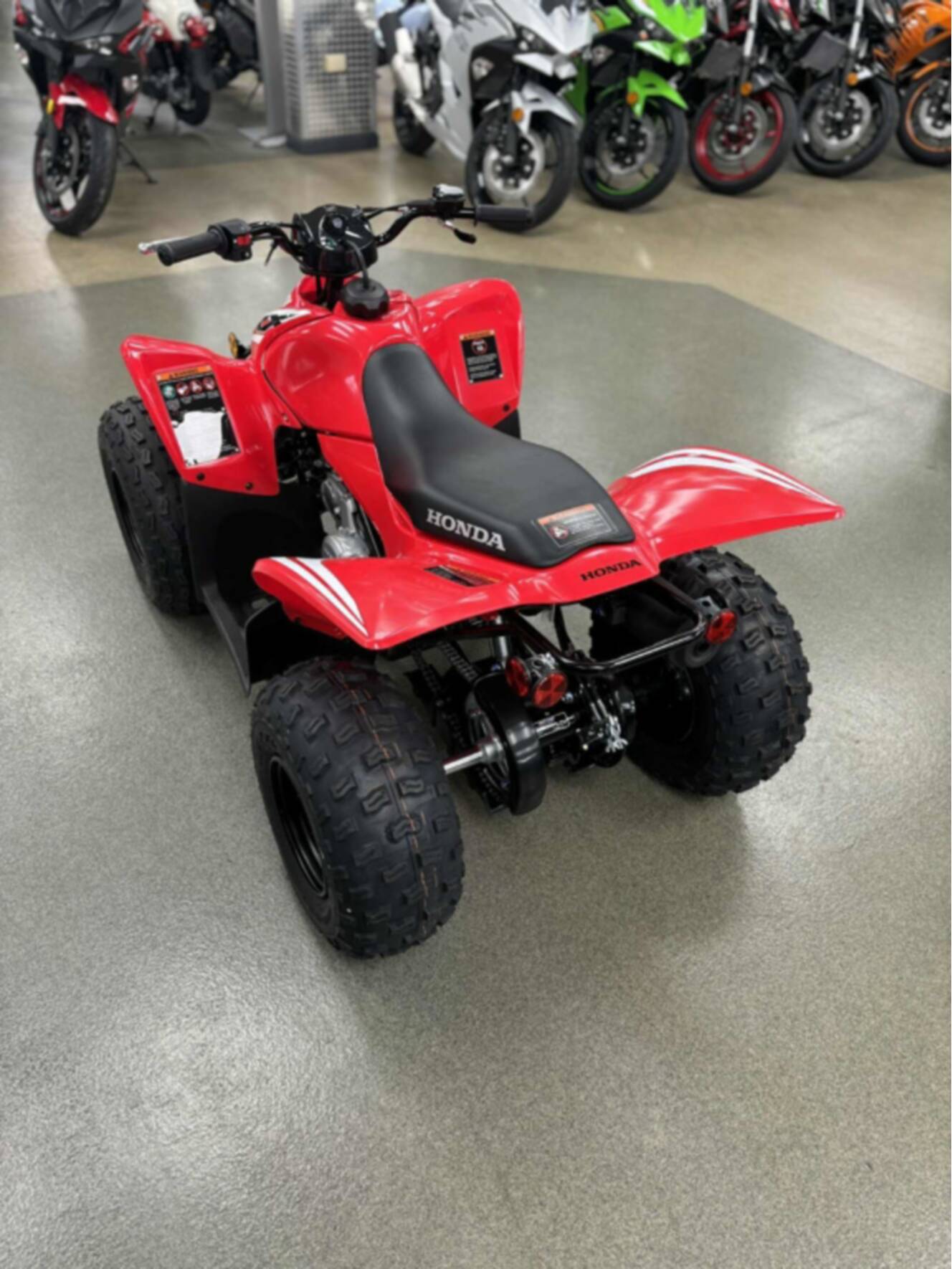 A photo of this 2026 Honda TRX 90X