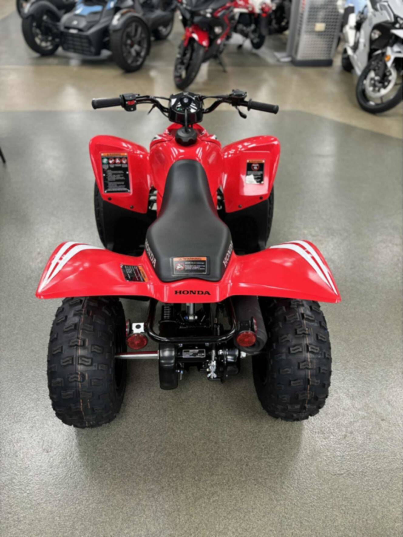 A photo of this 2026 Honda TRX 90X