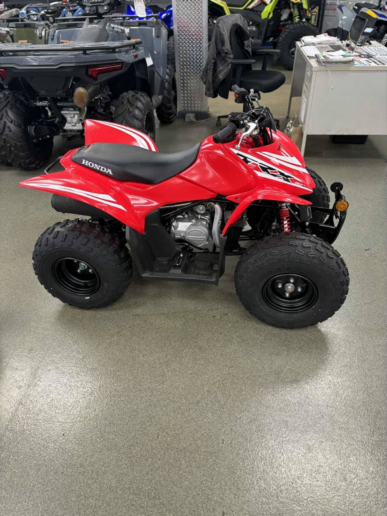 A photo of this 2026 Honda TRX 90X