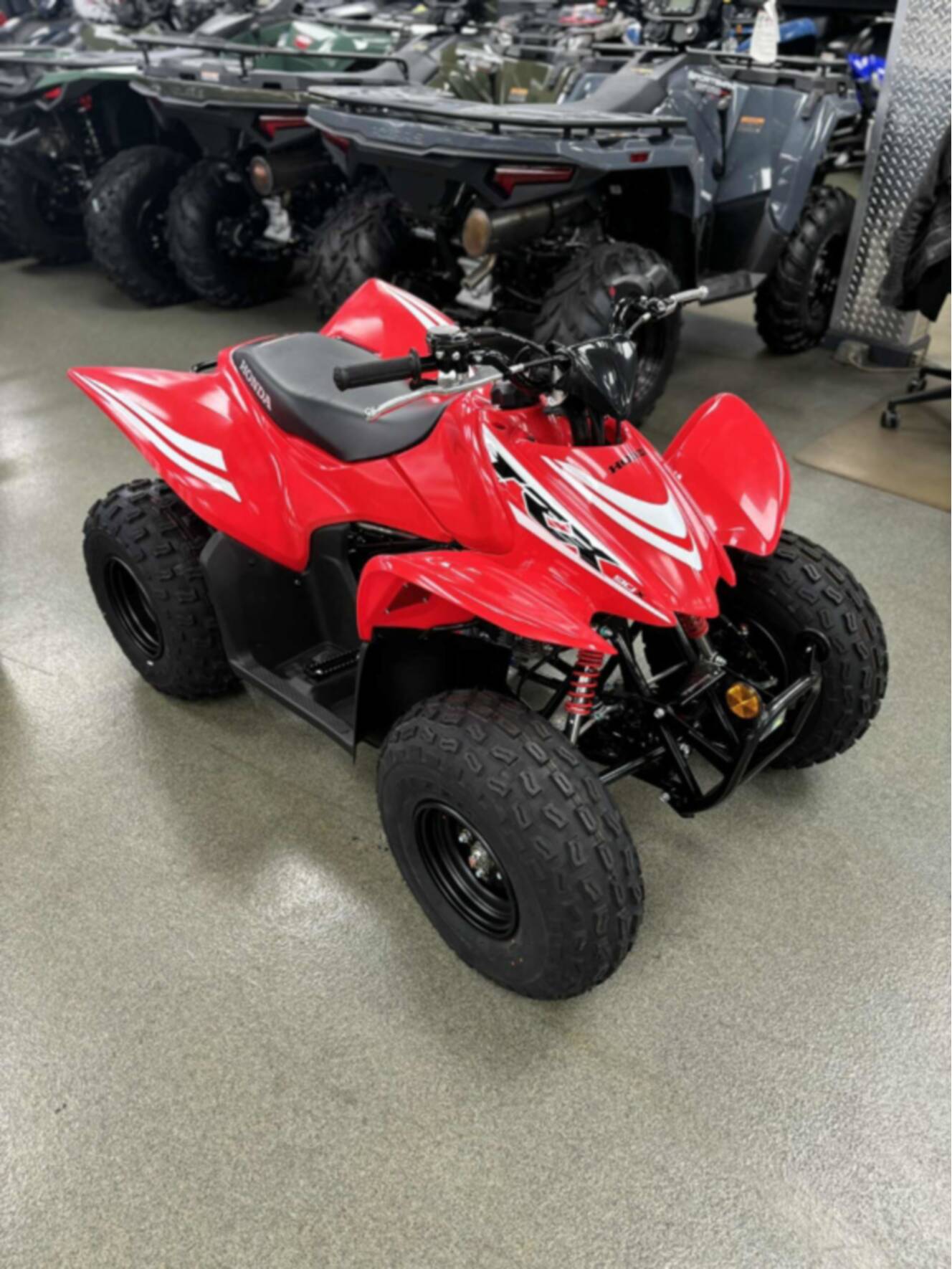 A photo of this 2026 Honda TRX 90X