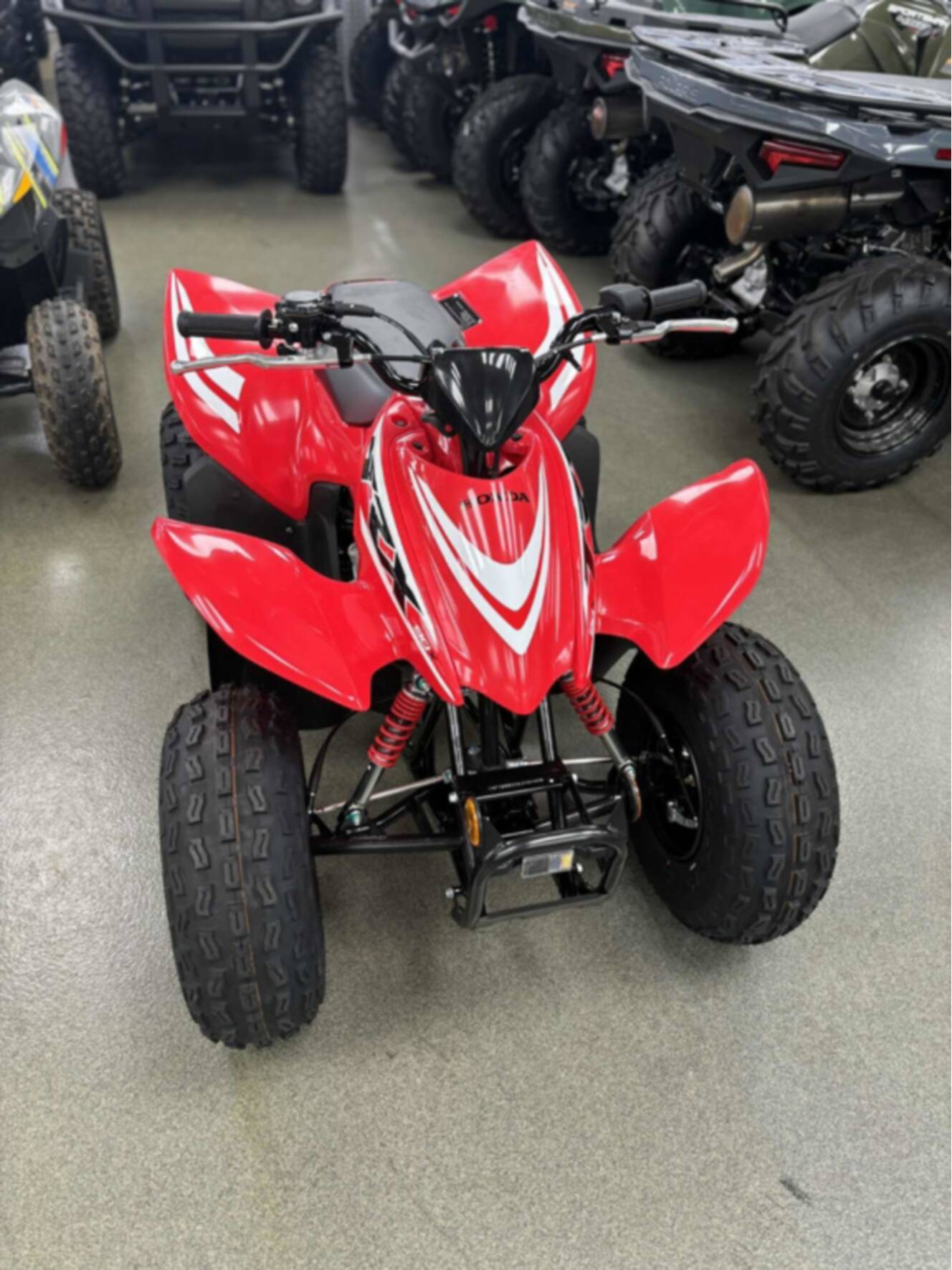 A photo of this 2026 Honda TRX 90X