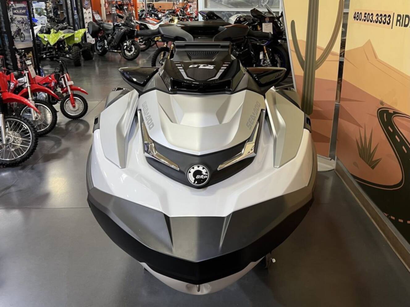 A photo of this 2026 Sea-Doo GTX Limited 325 White Pearl Premium