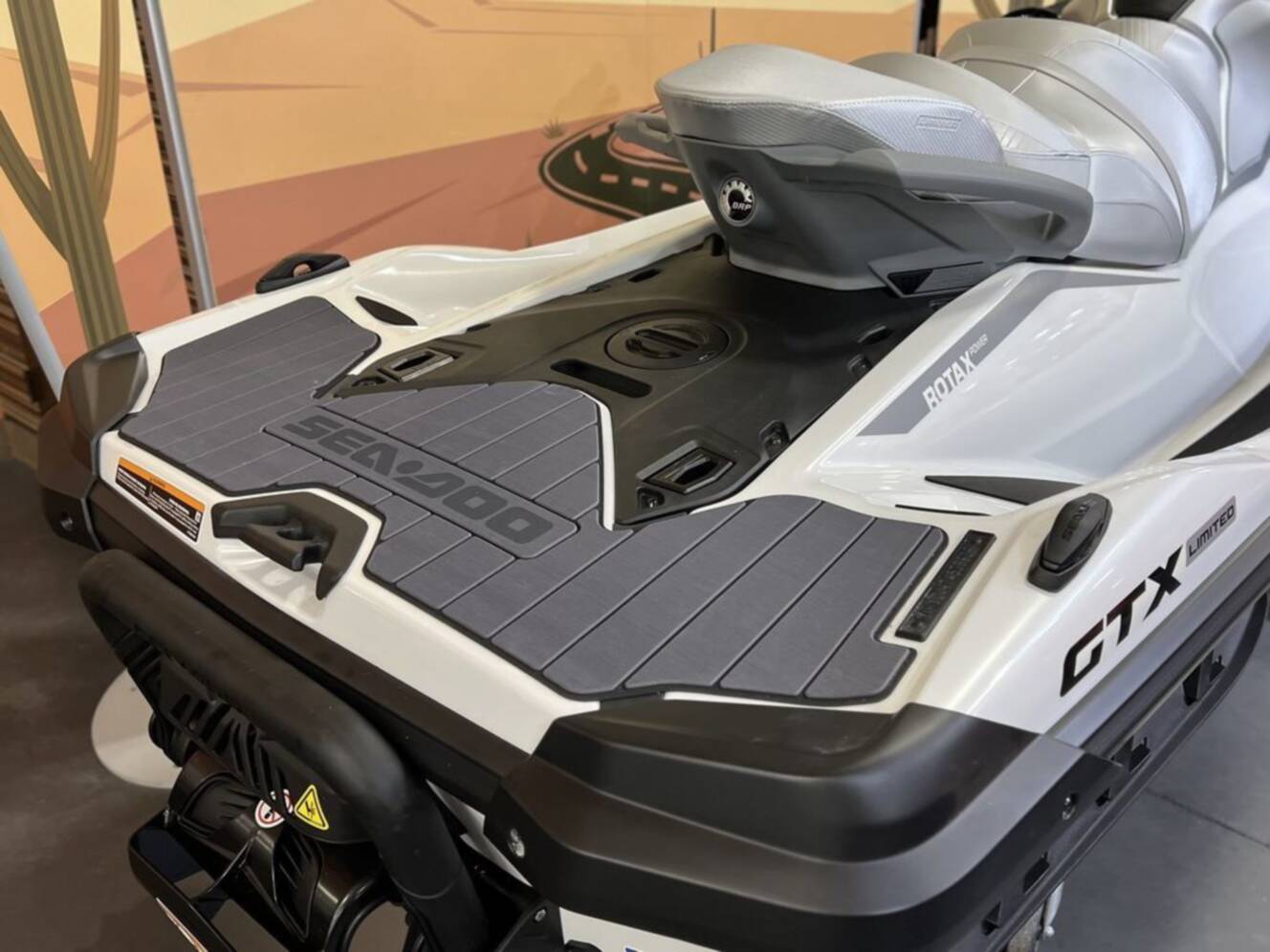 A photo of this 2026 Sea-Doo GTX Limited 325 White Pearl Premium