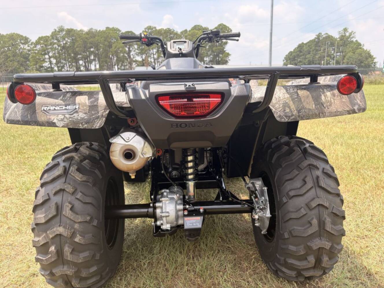 A photo of this 2027 Honda® FourTrax Rancher 4X4 TrueTimber® Atera Camo