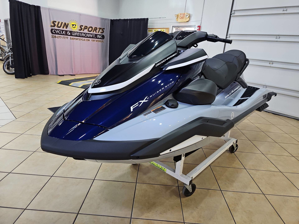 2027 Yamaha FX CRUISER SVHO W/AUDIO-BLUE STEEL in ft myers FL