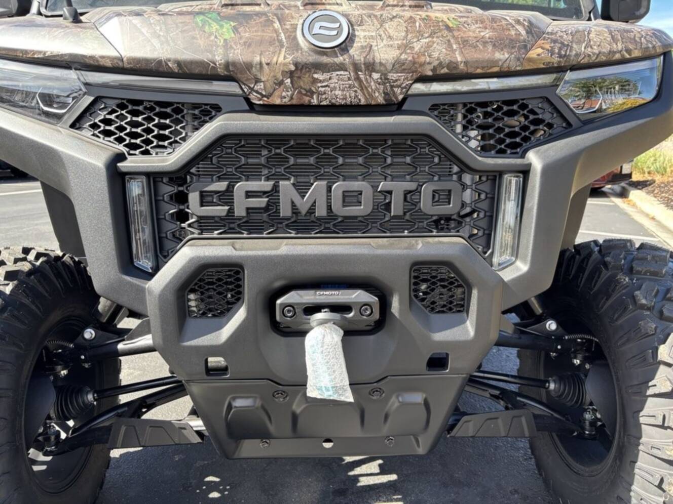 A photo of this 2027 CFMOTO UFORCE U10 XL Pro Highland EPS TrueTimber® Kanati Camo