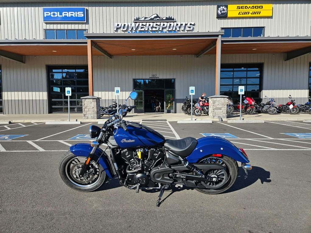 2025 Indian Motorcycle® Scout® Sixty Classic Limited Springfield Blue LIMITED in Chehalis, WA