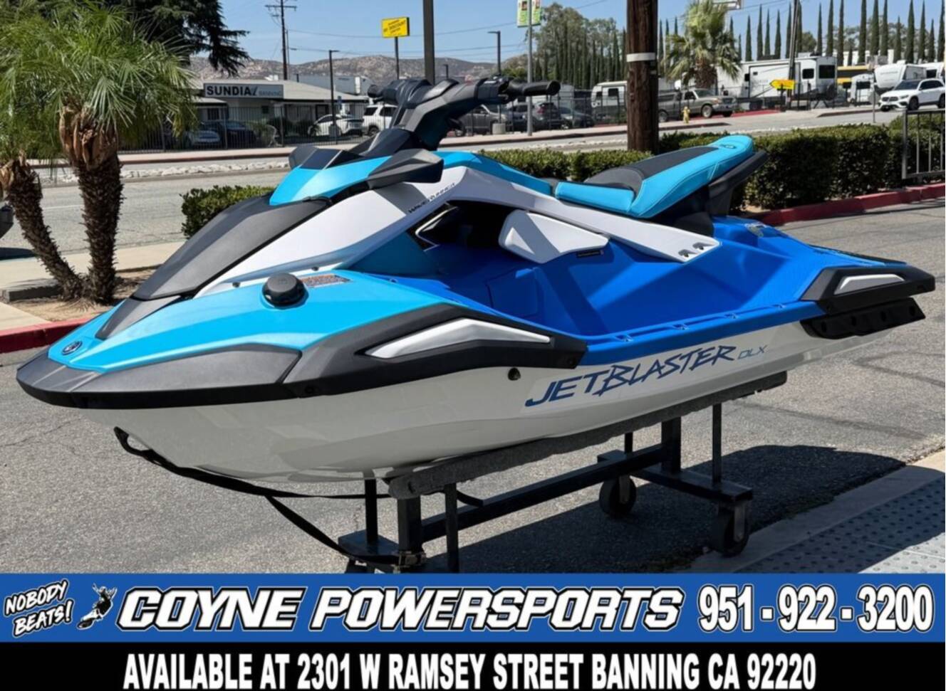 A photo of this 2026 Yamaha JetBlaster DLX 3-Up