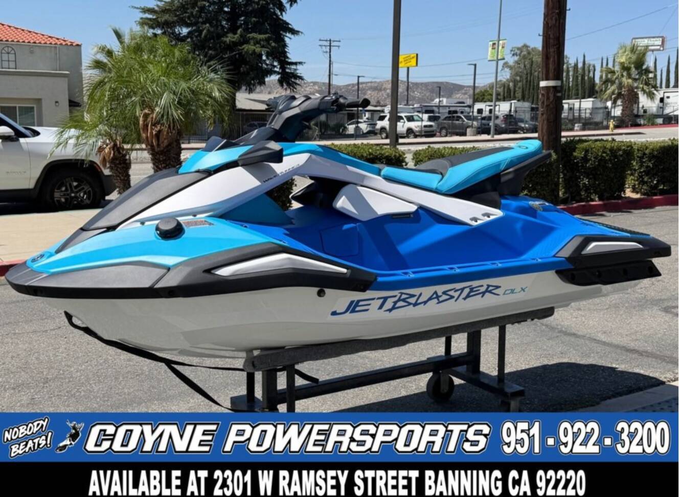 A photo of this 2026 Yamaha JetBlaster DLX 3-Up
