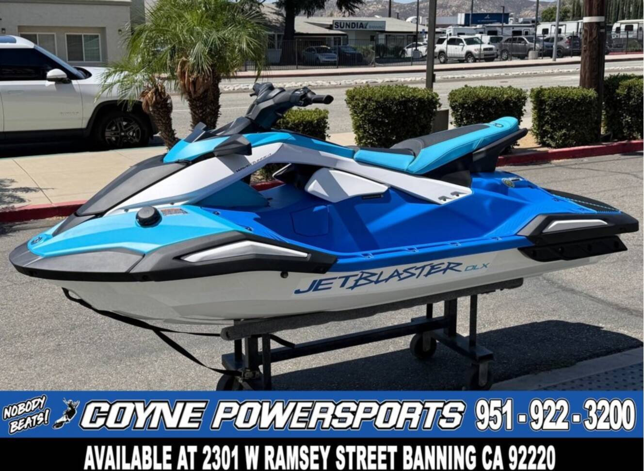 A photo of this 2026 Yamaha JetBlaster DLX 3-Up