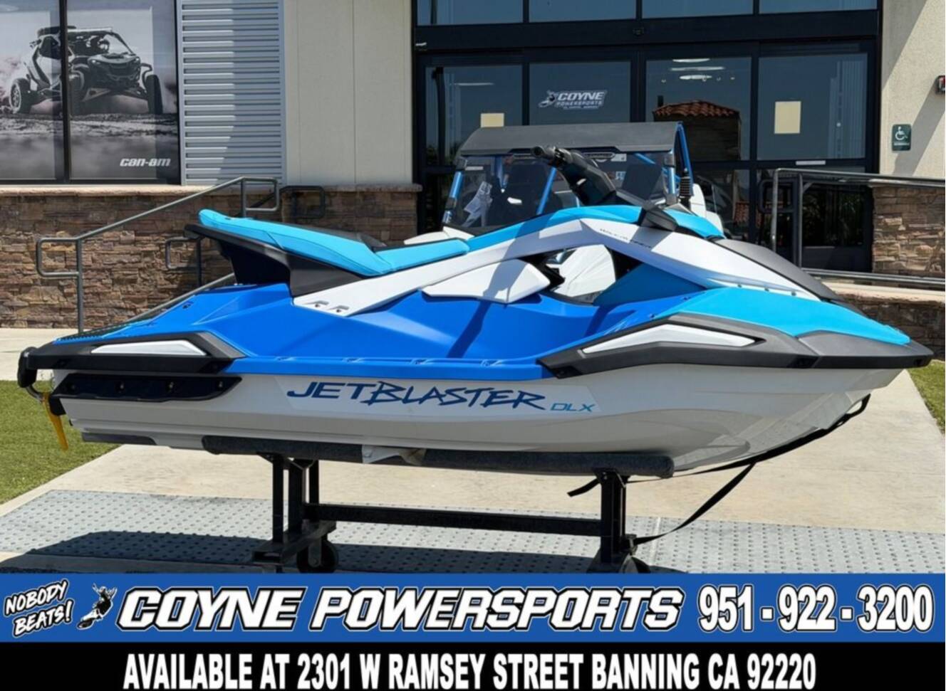 A photo of this 2026 Yamaha JetBlaster DLX 3-Up