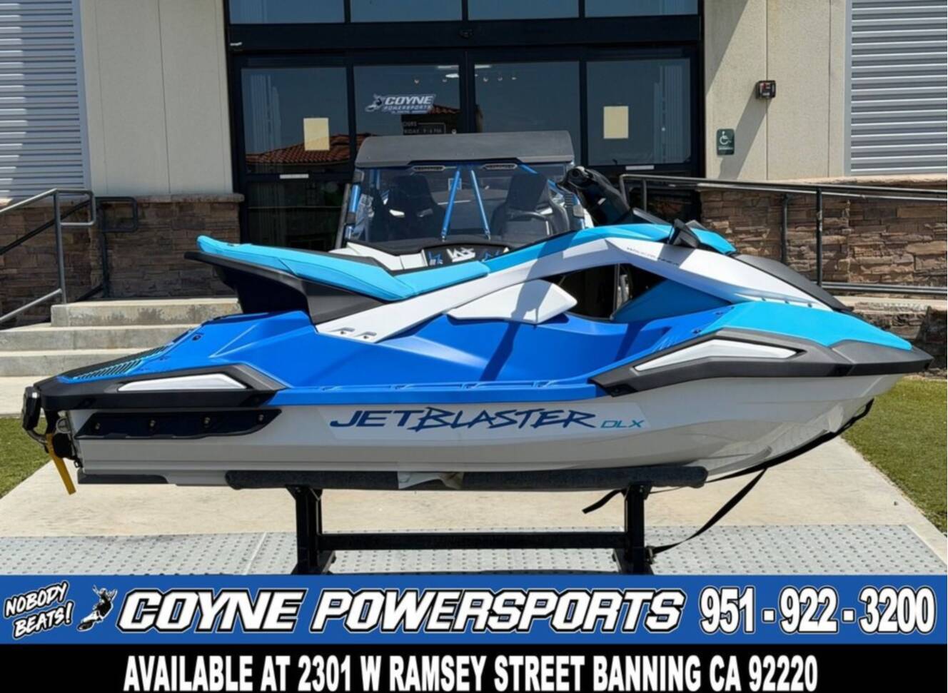 A photo of this 2026 Yamaha JetBlaster DLX 3-Up