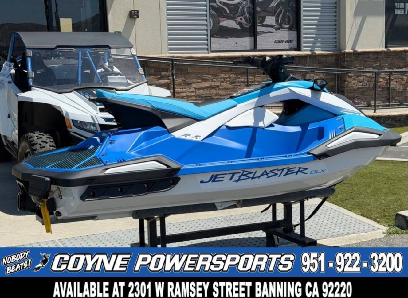 A photo of this 2026 Yamaha JetBlaster DLX 3-Up