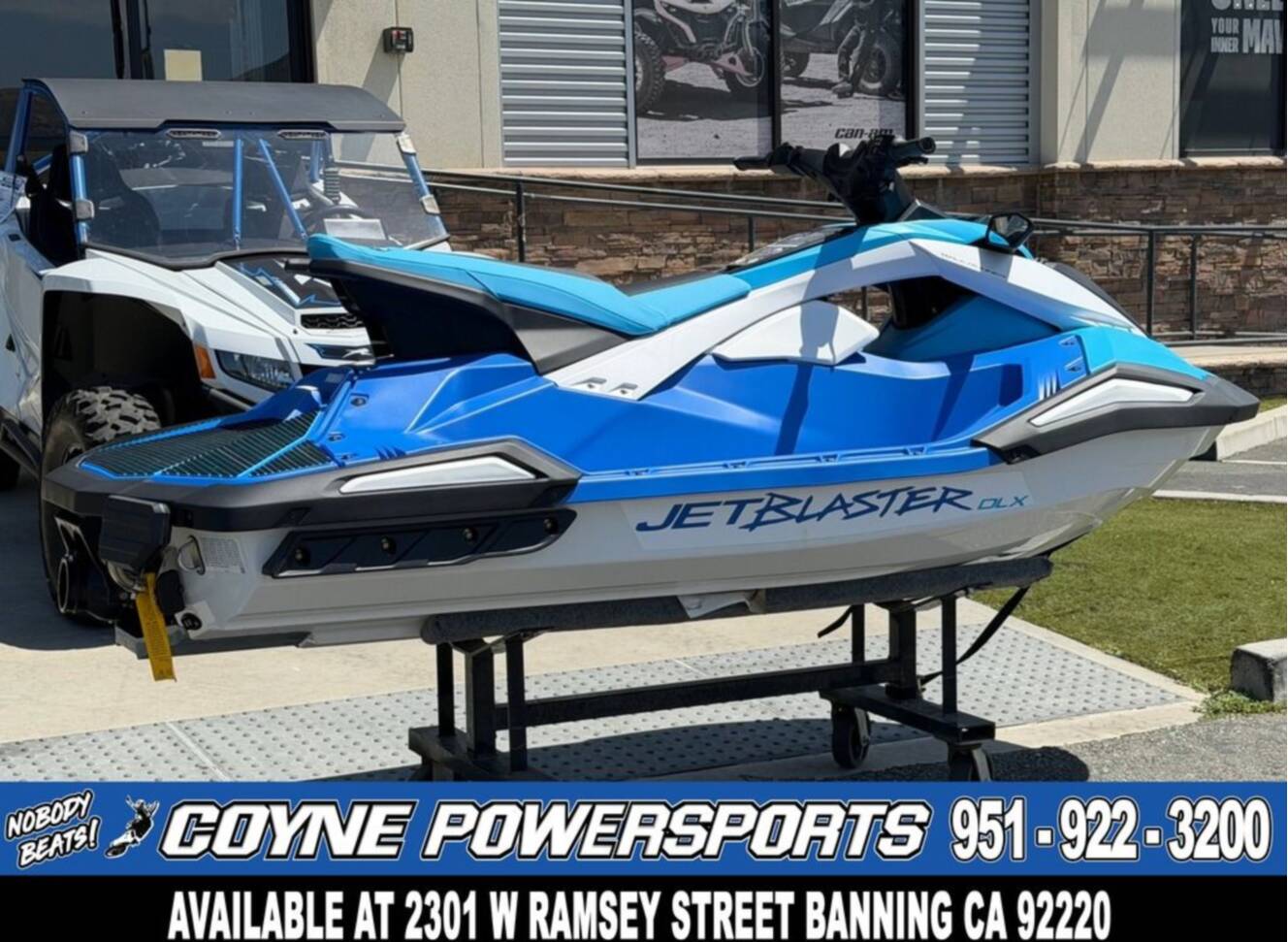 A photo of this 2026 Yamaha JetBlaster DLX 3-Up