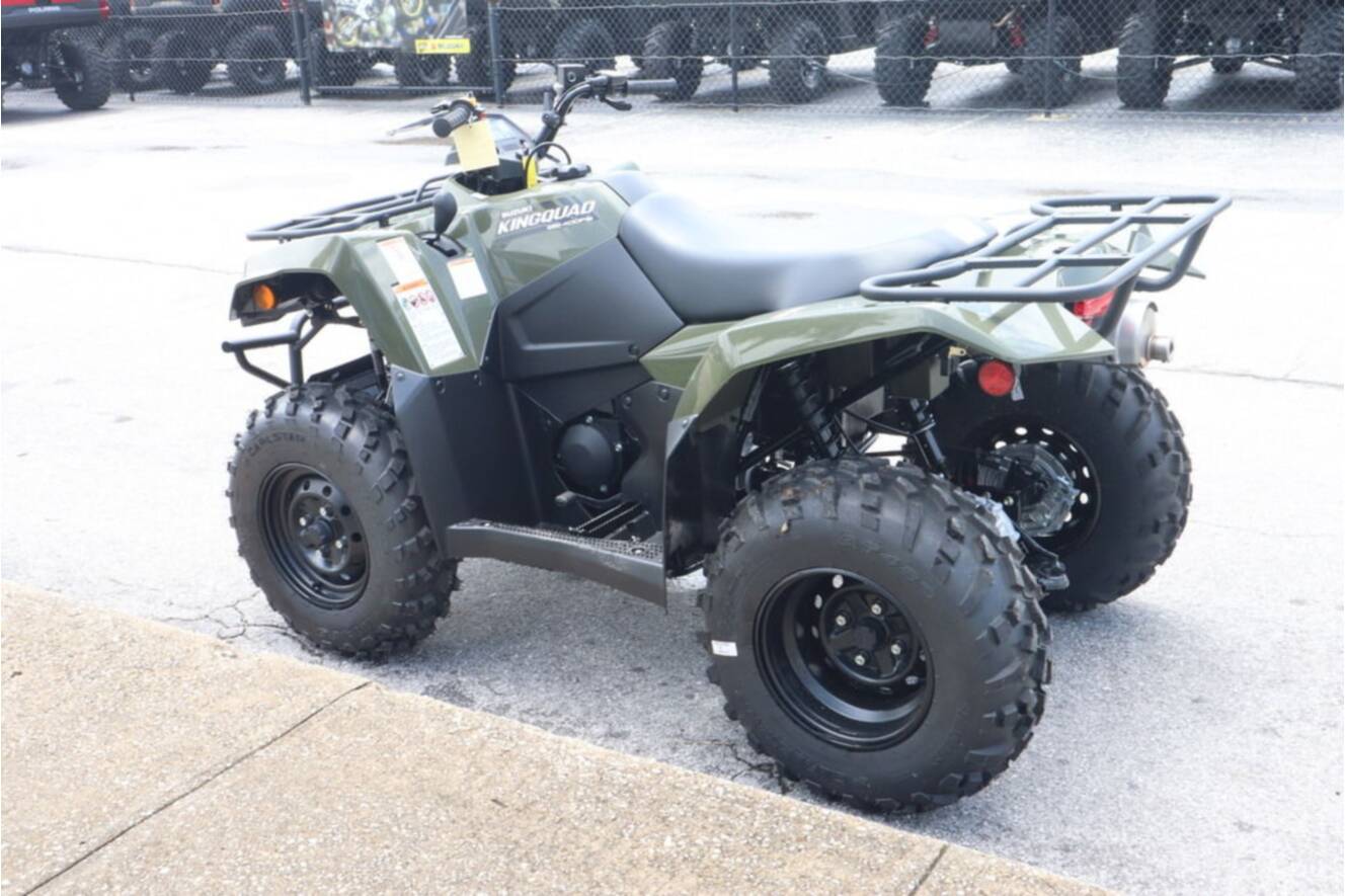 A photo of this 2026 Suzuki KingQuad 400FSi