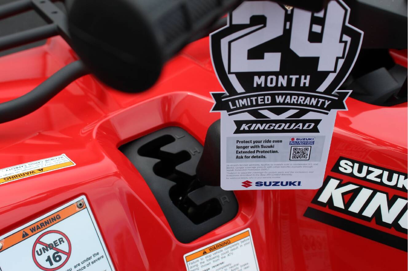 A photo of this 2026 Suzuki KingQuad 400ASi