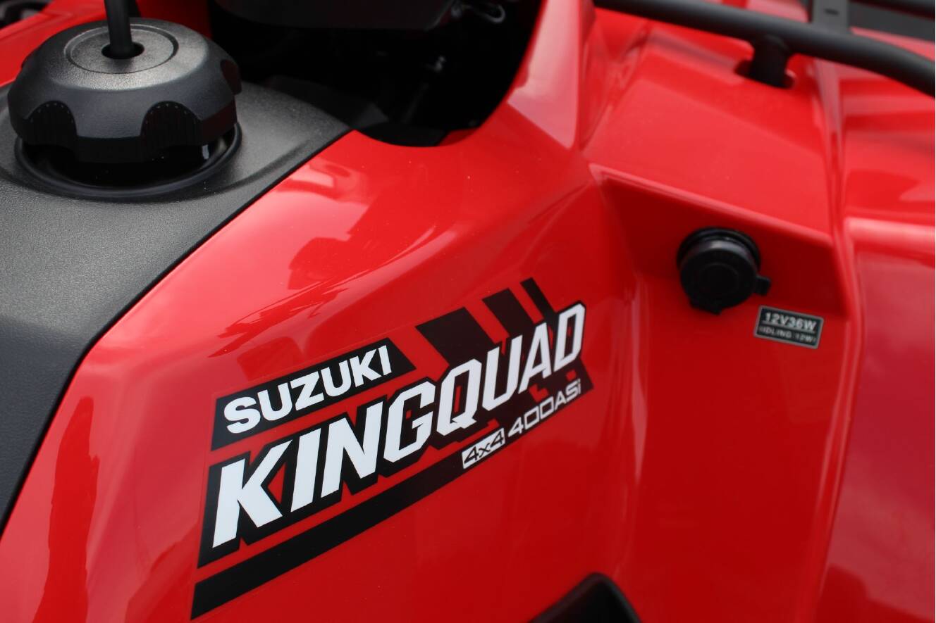 A photo of this 2026 Suzuki KingQuad 400ASi
