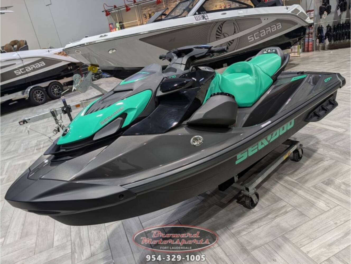 A photo of this 2026 Sea-Doo GTI SE 170 Tech, Audio, iDF, iBR