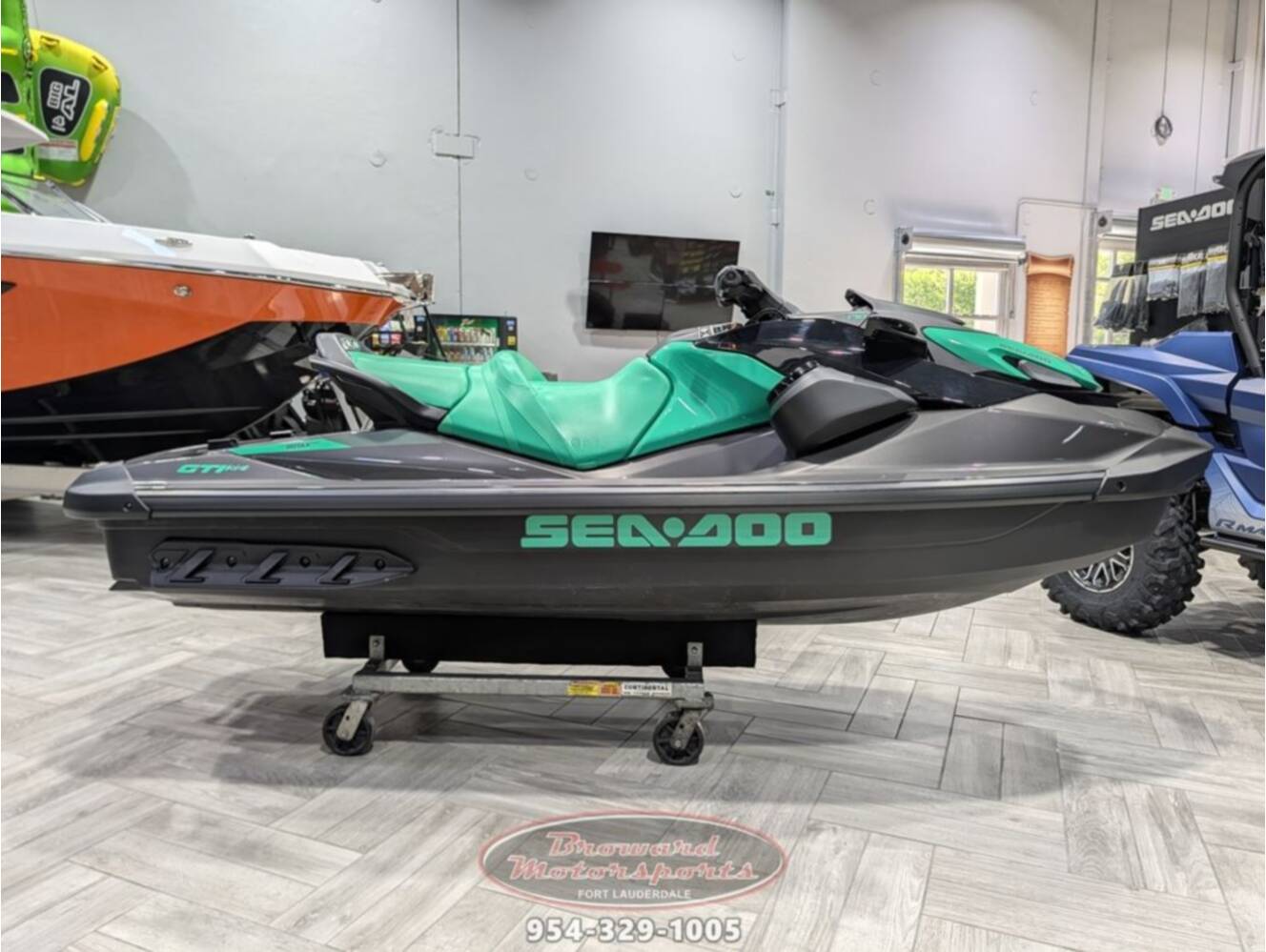 A photo of this 2026 Sea-Doo GTI SE 170 Tech, Audio, iDF, iBR