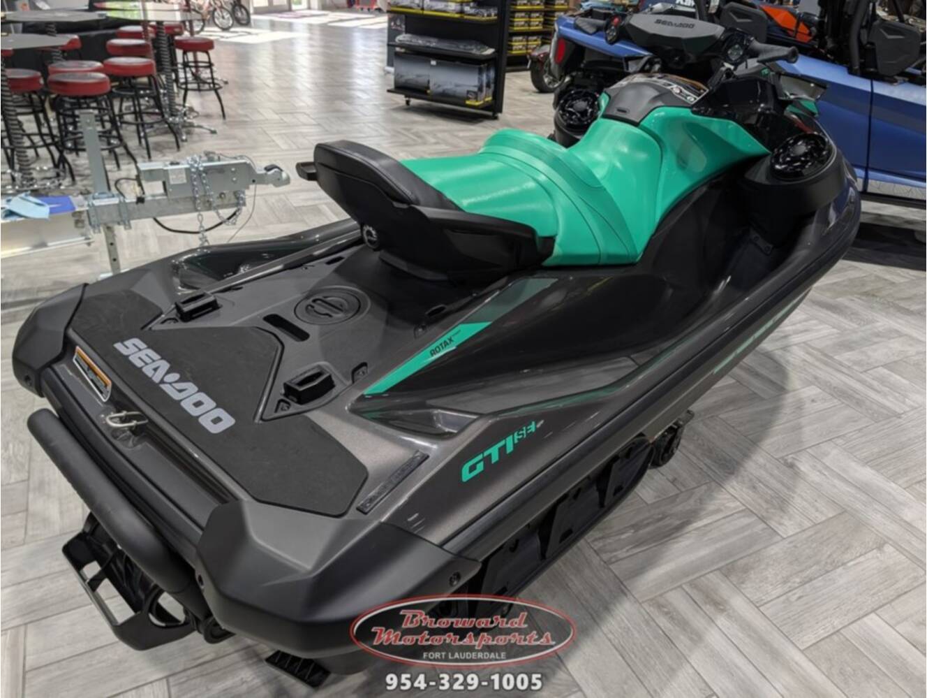 A photo of this 2026 Sea-Doo GTI SE 170 Tech, Audio, iDF, iBR