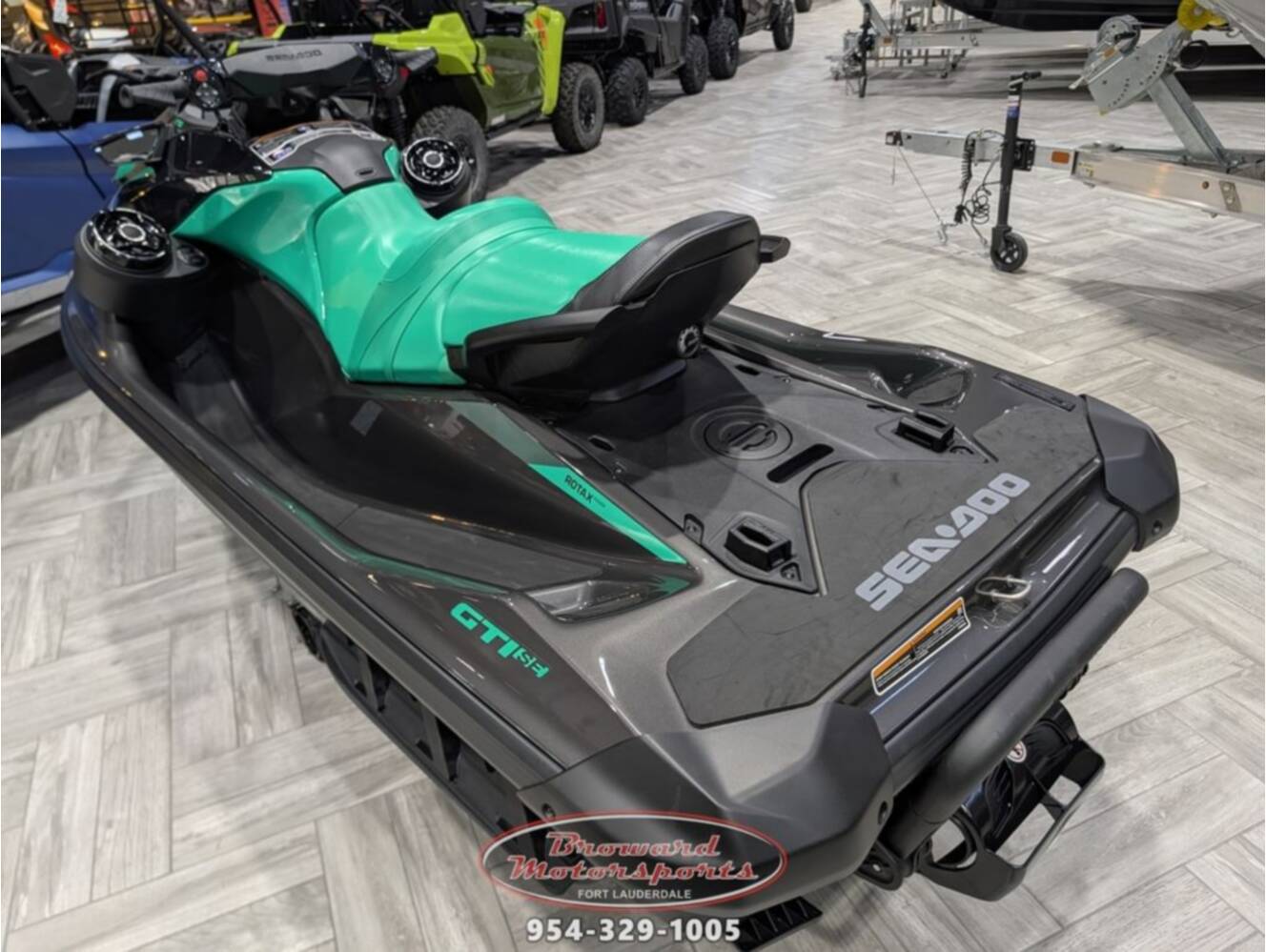 A photo of this 2026 Sea-Doo GTI SE 170 Tech, Audio, iDF, iBR