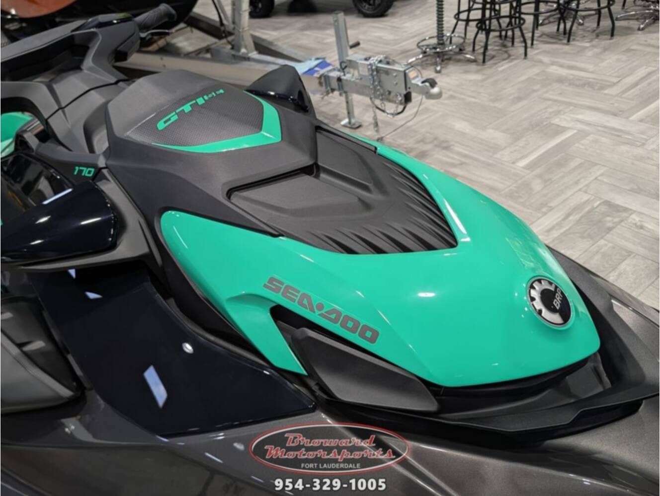 A photo of this 2026 Sea-Doo GTI SE 170 Tech, Audio, iDF, iBR
