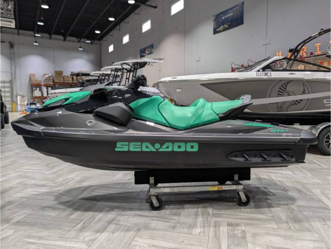 A photo of this 2026 Sea-Doo GTI SE 170 Tech, Audio, iDF, iBR