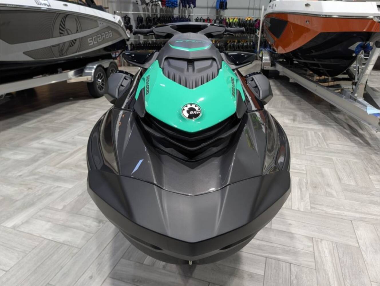 A photo of this 2026 Sea-Doo GTI SE 170 Tech, Audio, iDF, iBR