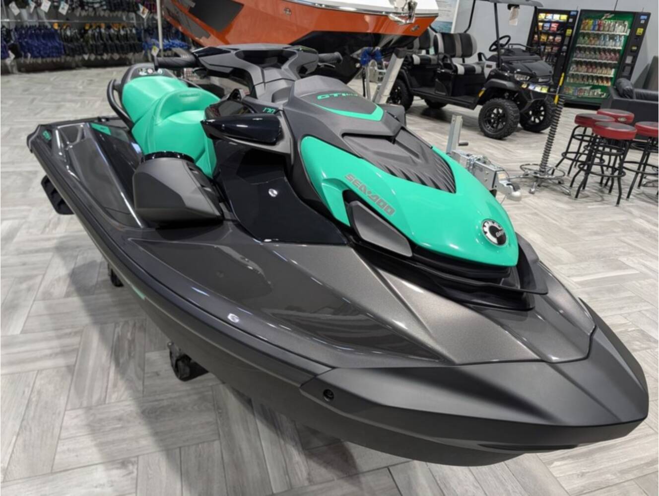A photo of this 2026 Sea-Doo GTI SE 170 Tech, Audio, iDF, iBR