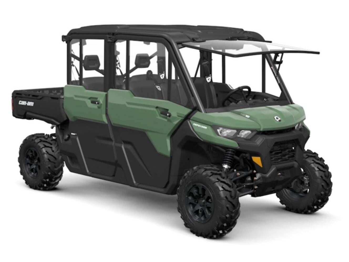 A photo of this 2027 Can-Am Defender MAX DPS CAB HD10 Compass Green